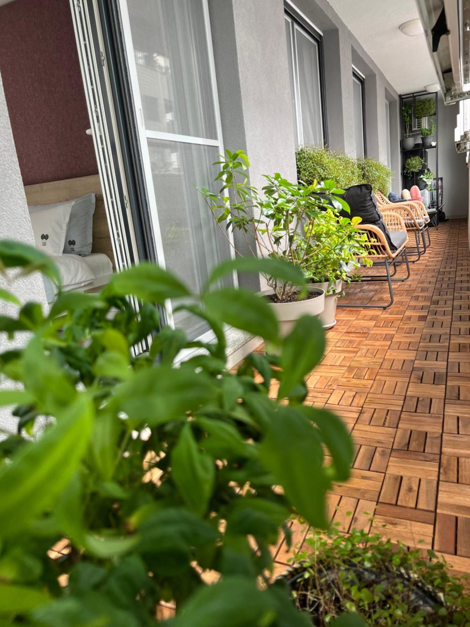 Astra Urban Garden Apartment, 2 Garage Parking Spaces Zagreb Luaran gambar